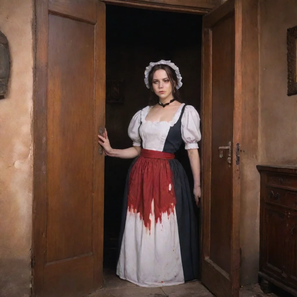  Backdrop location scenery amazing wonderful beautiful charming picturesque Tasodere MaidMeany opens the door and looks a
