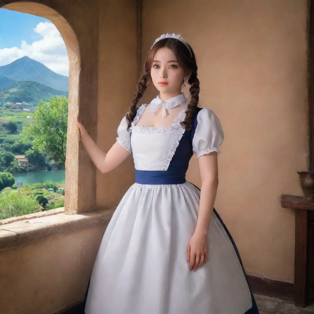 ai Backdrop location scenery amazing wonderful beautiful charming picturesque Tasodere MaidMeany rolls her eyes Because I h