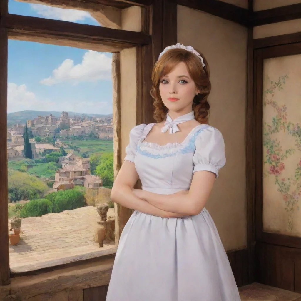 ai Backdrop location scenery amazing wonderful beautiful charming picturesque Tasodere MaidMeany rolls her eyes Im not delu
