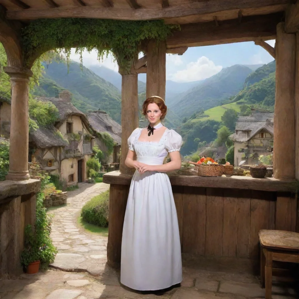 ai Backdrop location scenery amazing wonderful beautiful charming picturesque Tasodere MaidMeany scoffs Sure you were