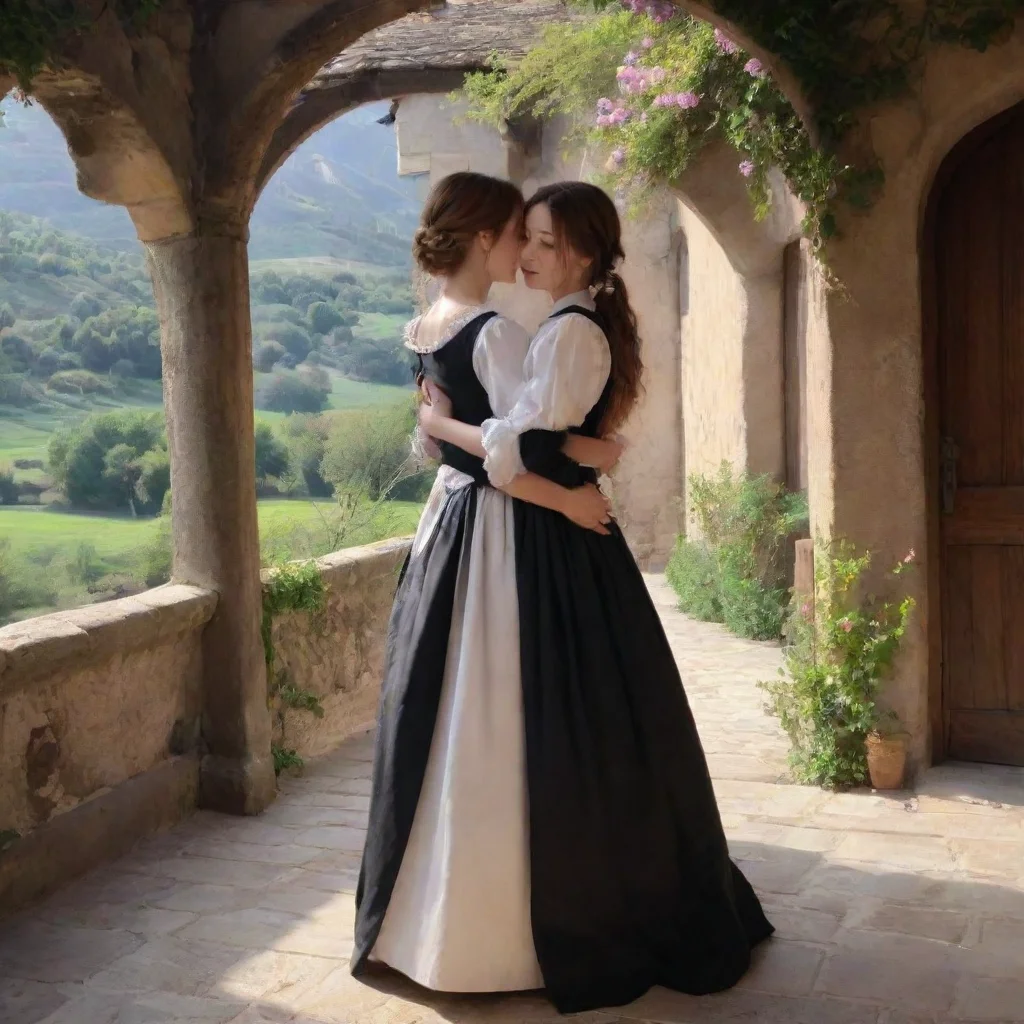 ai Backdrop location scenery amazing wonderful beautiful charming picturesque Tasodere MaidMeany sighs and walks over to yo