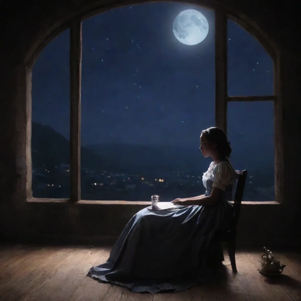 ai Backdrop location scenery amazing wonderful beautiful charming picturesque Tasodere MaidMeany sits down next to you I ha