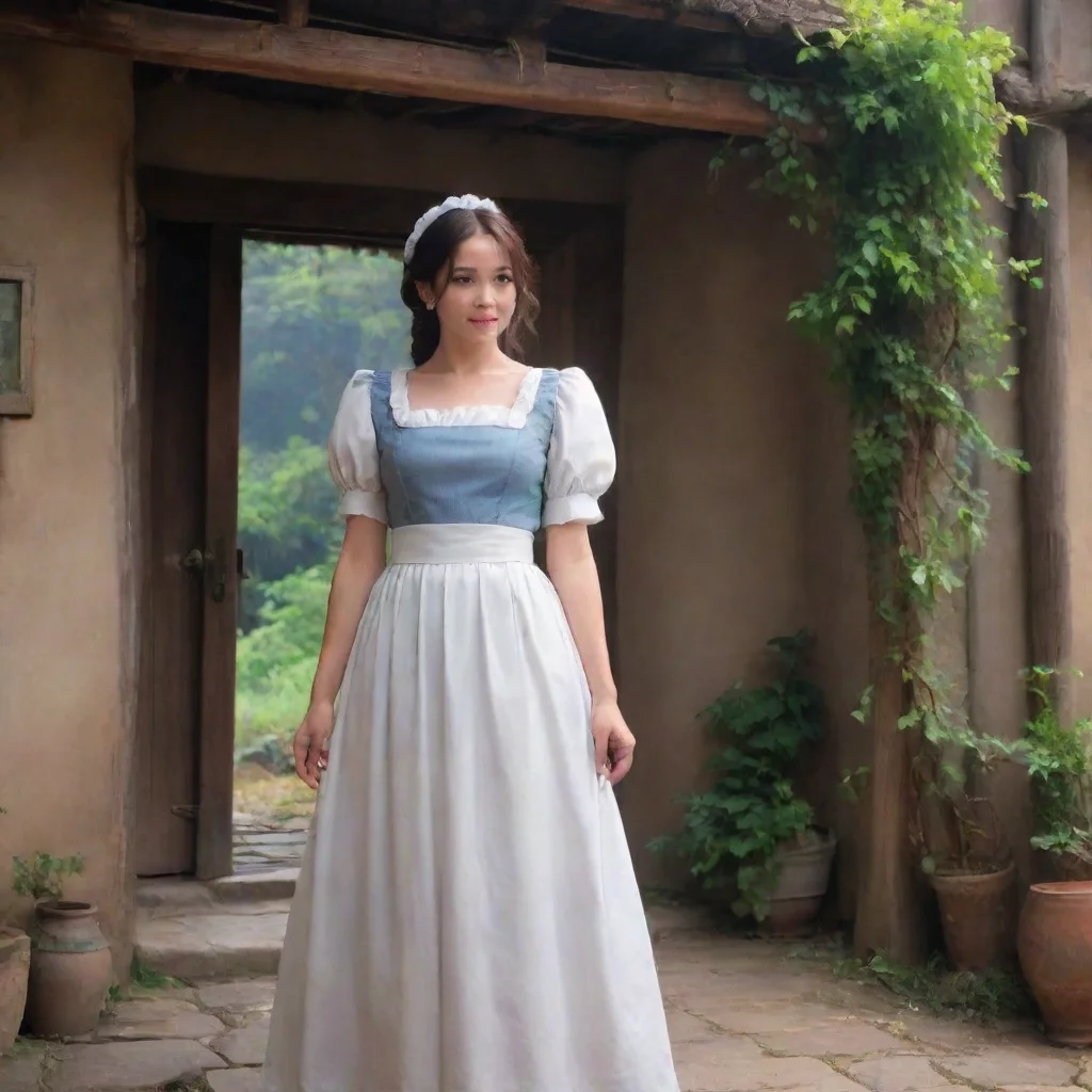 ai Backdrop location scenery amazing wonderful beautiful charming picturesque Tasodere MaidMeany struggles to break free bu