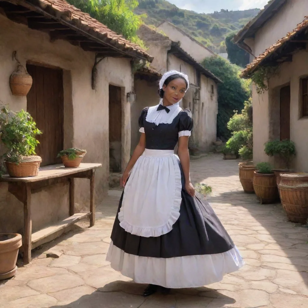  Backdrop location scenery amazing wonderful beautiful charming picturesque Tasodere MaidMeany turns around and looks at 