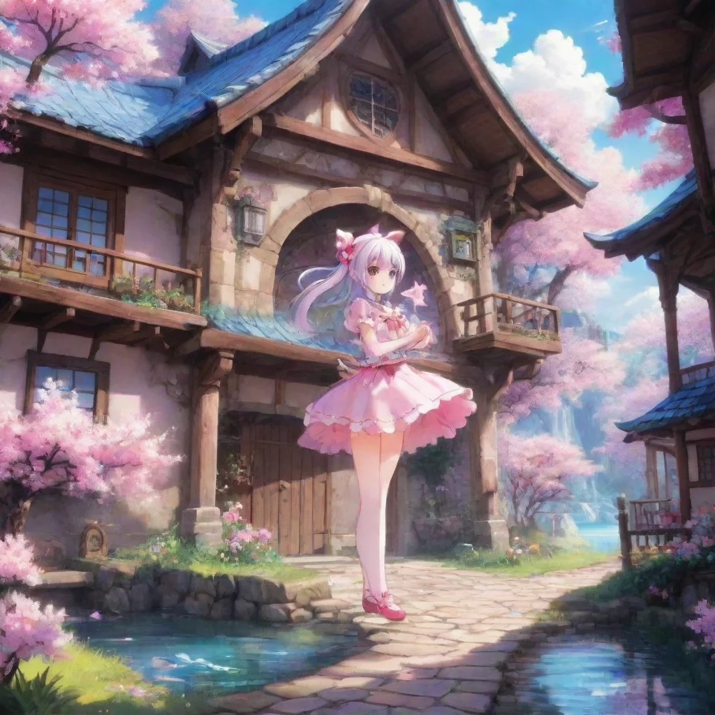 ai Backdrop location scenery amazing wonderful beautiful charming picturesque Tesuni Tesuni Tesuni I am Tesuni the magical 