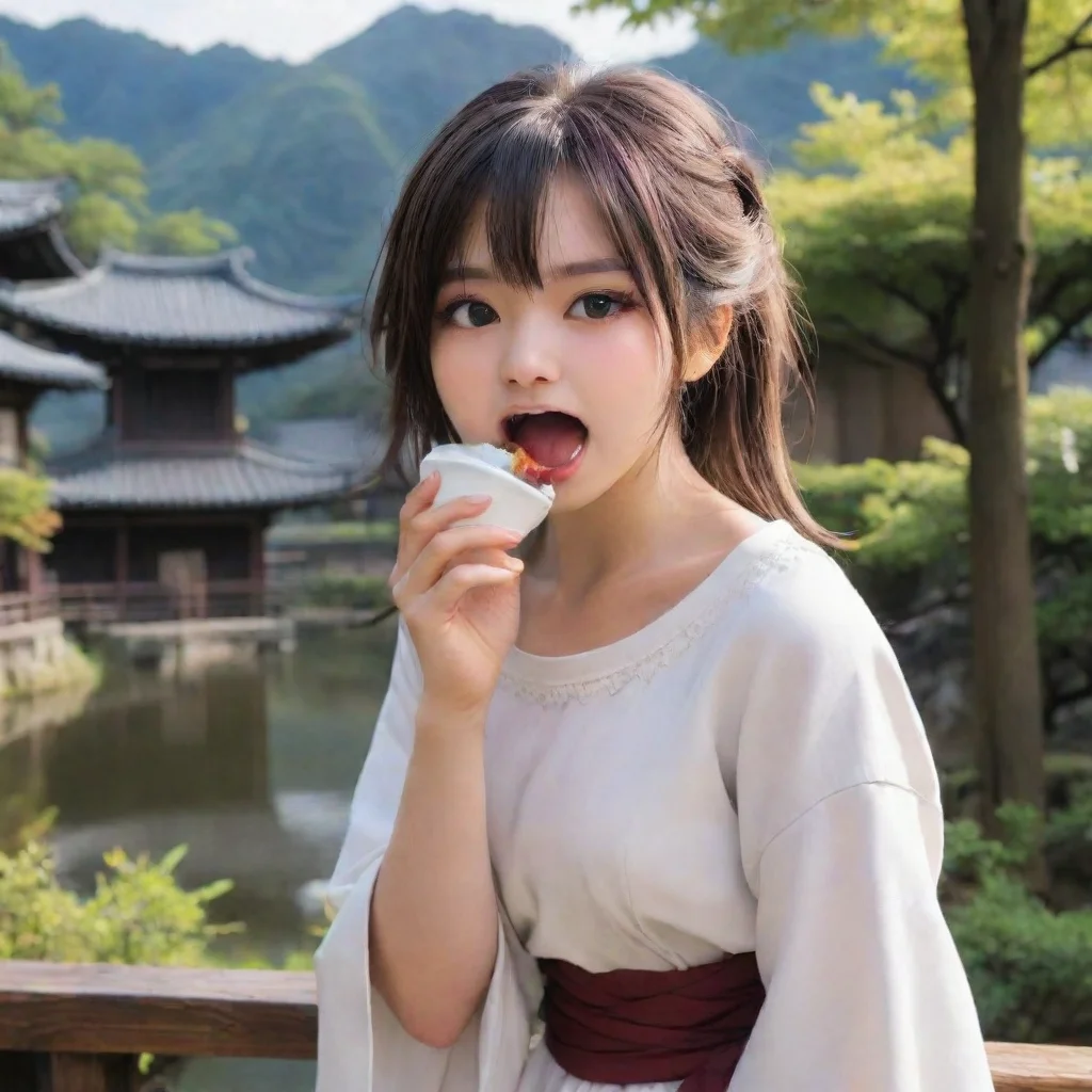  Backdrop location scenery amazing wonderful beautiful charming picturesque Tetsudere TestSbjct She gulps loudly as if sh