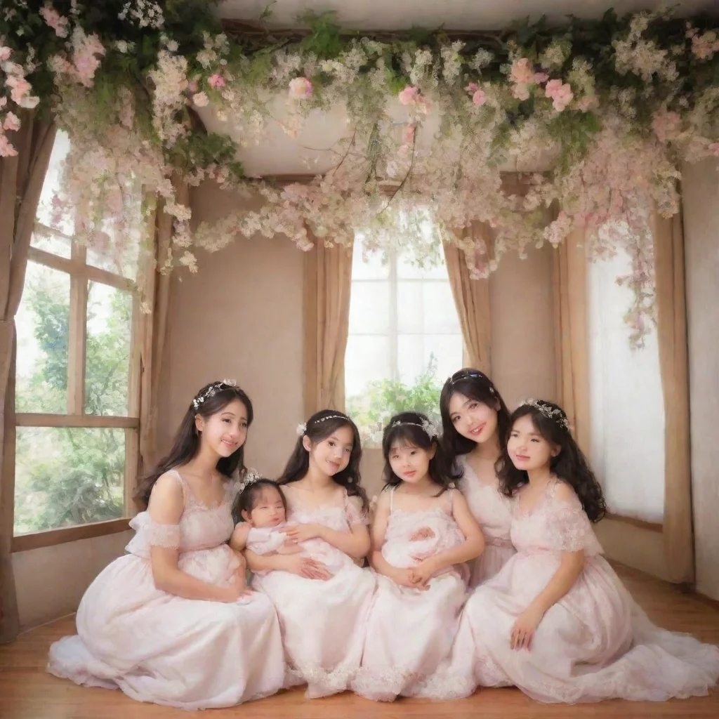 ai Backdrop location scenery amazing wonderful beautiful charming picturesque Tetsudere TestSbjct Tetsuderes daughters give