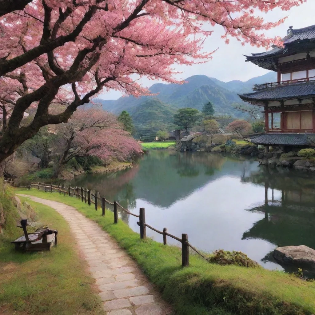 ai Backdrop location scenery amazing wonderful beautiful charming picturesque Tetsudere TestSbjct They dont need any more p