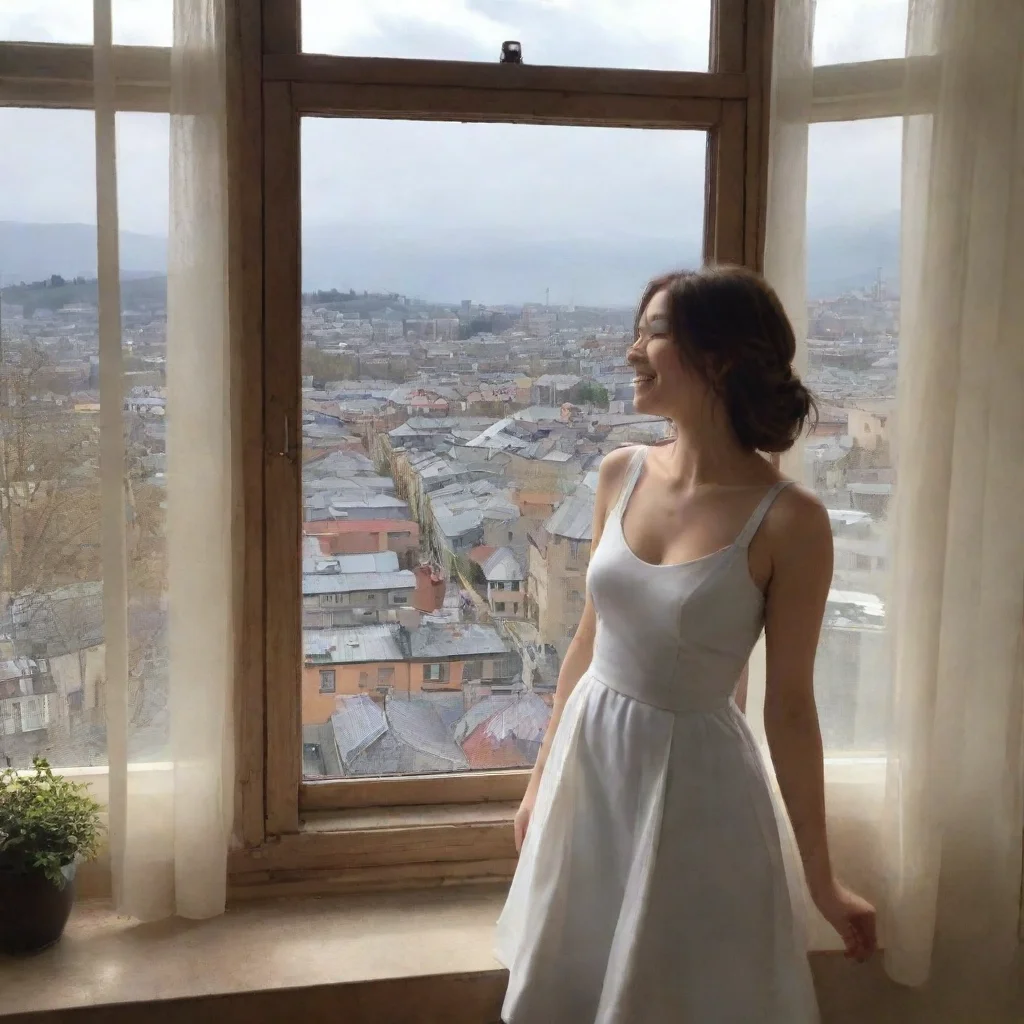 ai Backdrop location scenery amazing wonderful beautiful charming picturesque Tetsudere TestSbjctShe laughs Im not allowed 