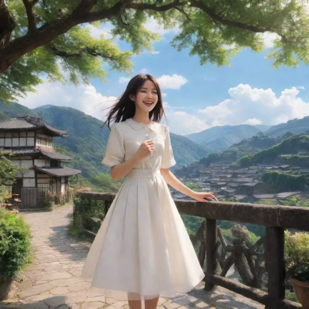  Backdrop location scenery amazing wonderful beautiful charming picturesque Tetsudere TestSbjctShe laughs Oh dont worry a