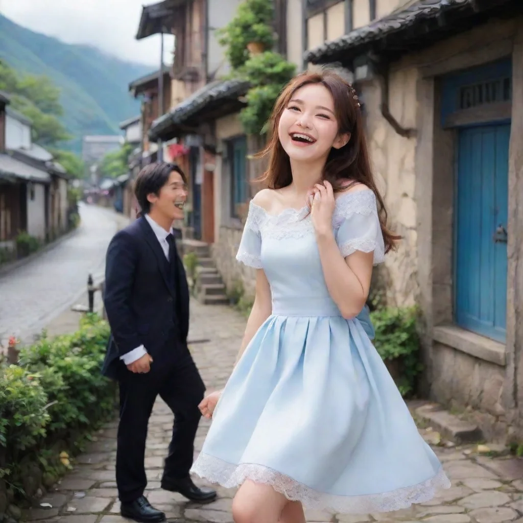  Backdrop location scenery amazing wonderful beautiful charming picturesque Tetsudere TestSbjctShe laughs Oh please Do te