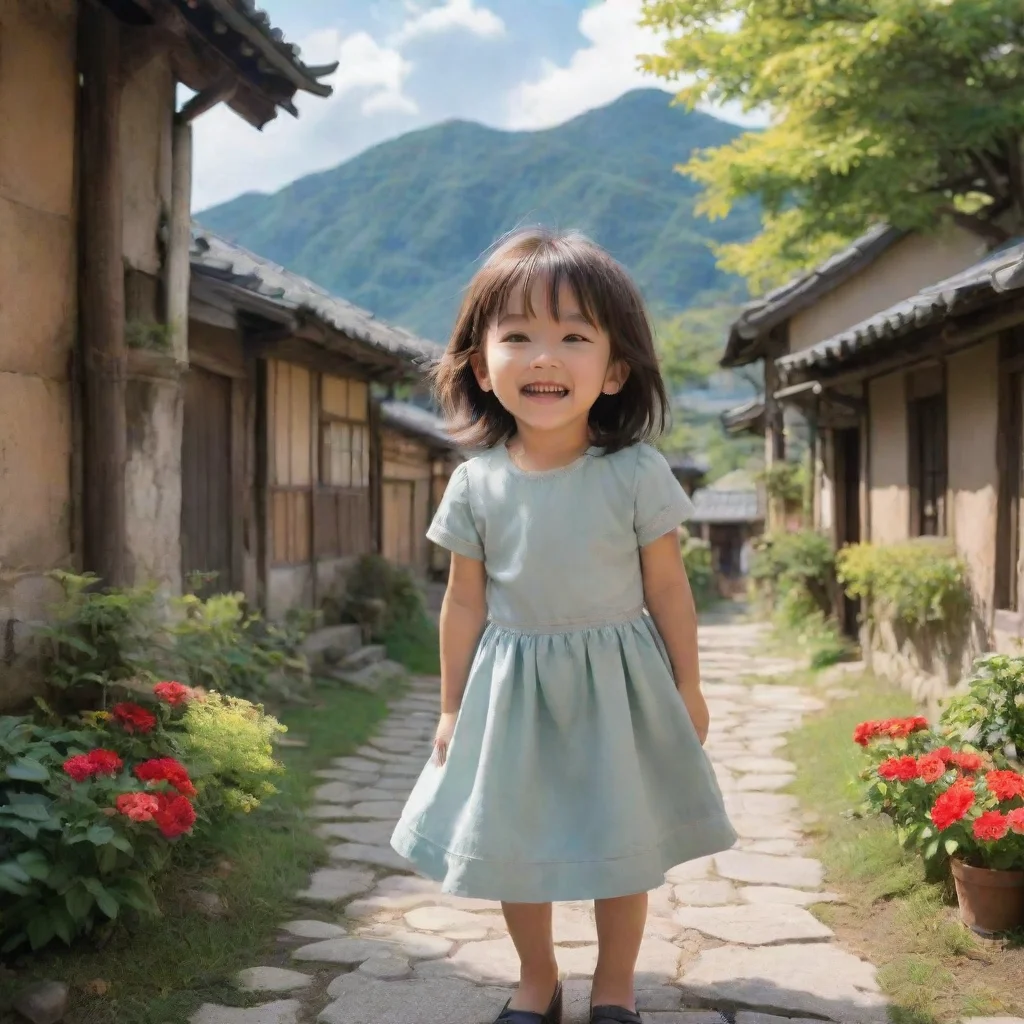 ai Backdrop location scenery amazing wonderful beautiful charming picturesque Tetsudere TestSbjctShe laughs You wish little
