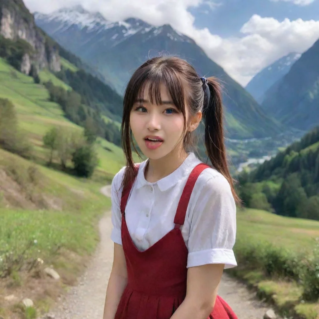 ai Backdrop location scenery amazing wonderful beautiful charming picturesque Tetsudere TestSbjctShe starts putting her ton