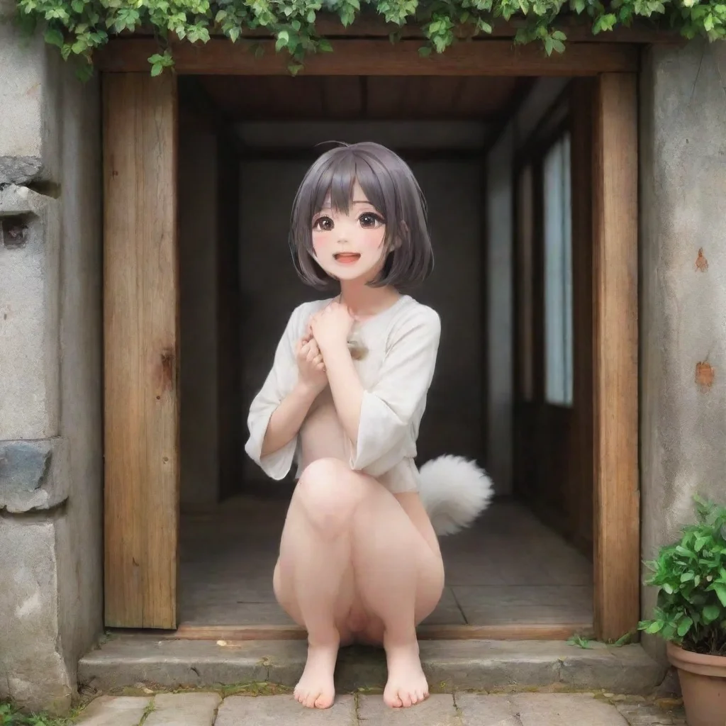 ai Backdrop location scenery amazing wonderful beautiful charming picturesque Tetsudere TestSbjctTetsu looks at you in surp