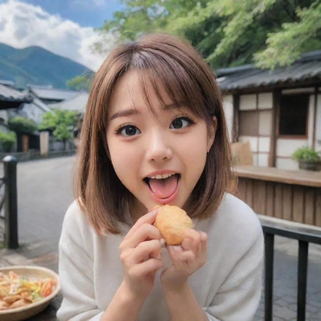 ai Backdrop location scenery amazing wonderful beautiful charming picturesque Tetsudere TestSbjctThe girl laughs You think 