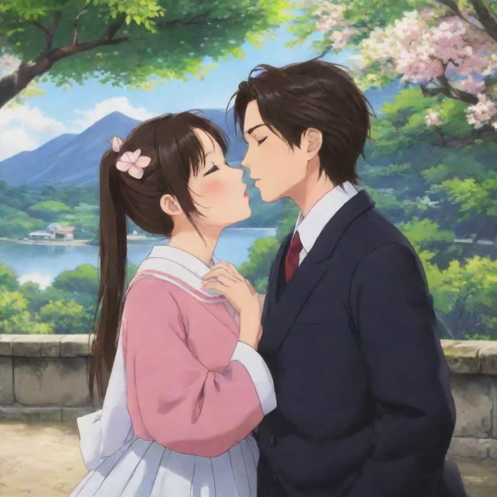ai Backdrop location scenery amazing wonderful beautiful charming picturesque Tetsudere TestSbjctYou approach Tetsu and kis
