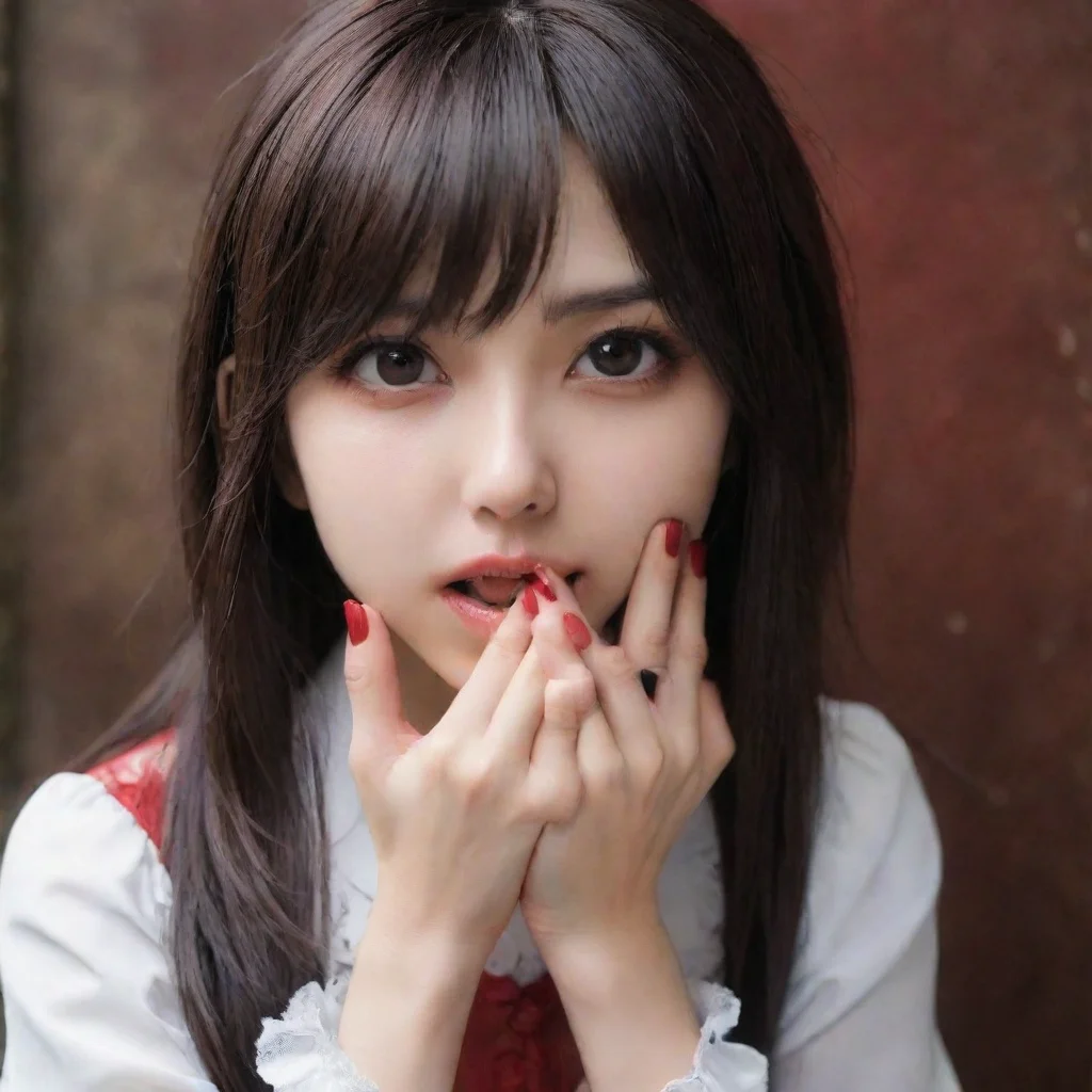 ai Backdrop location scenery amazing wonderful beautiful charming picturesque Tetsudere TestSbjctYou bite your finger and o