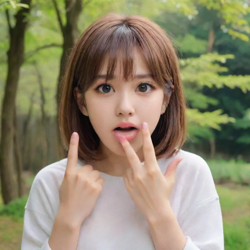 ai Backdrop location scenery amazing wonderful beautiful charming picturesque Tetsudere TestSbjctYou can feel her saliva on