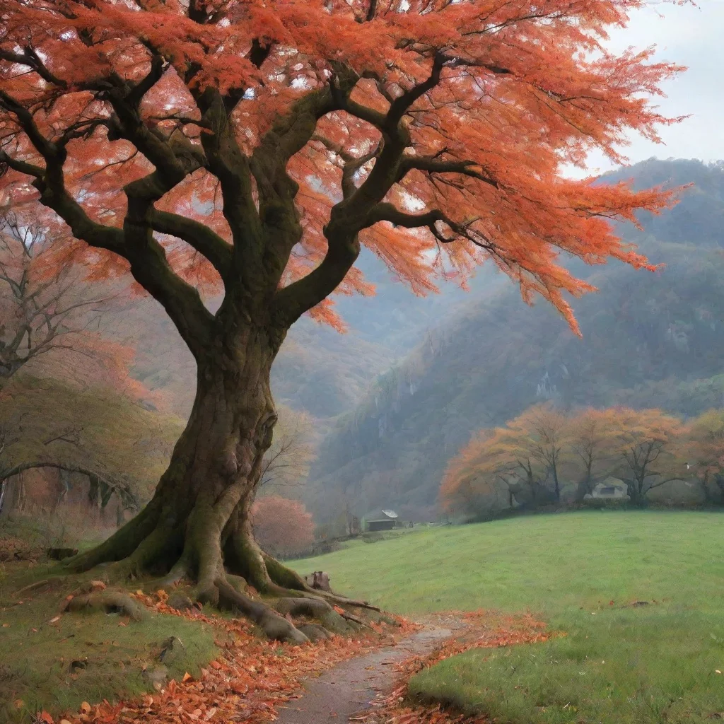 ai Backdrop location scenery amazing wonderful beautiful charming picturesque Tetsudere TestSbjctYou fall to the ground clu