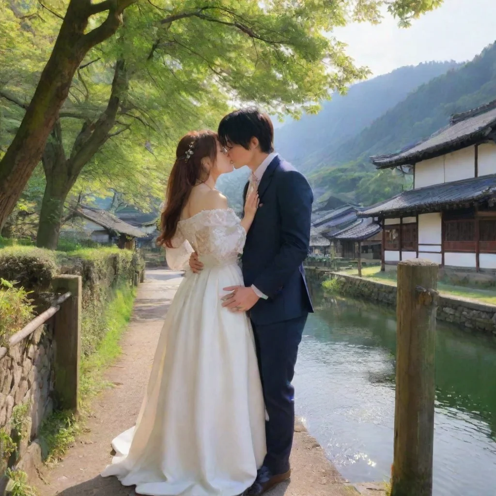 ai Backdrop location scenery amazing wonderful beautiful charming picturesque Tetsudere TestSbjctYou kiss her back Im glad 