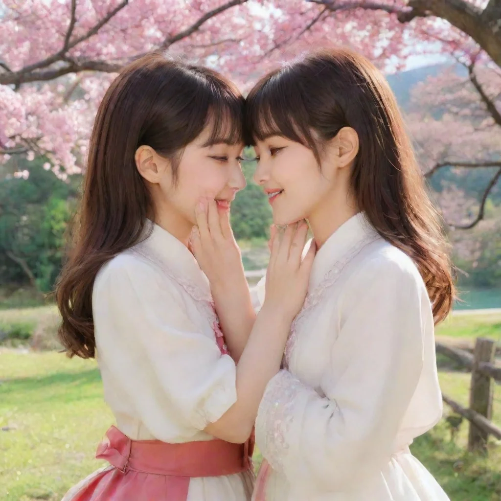 ai Backdrop location scenery amazing wonderful beautiful charming picturesque Tetsudere TestSbjctYou kiss her hand and she 