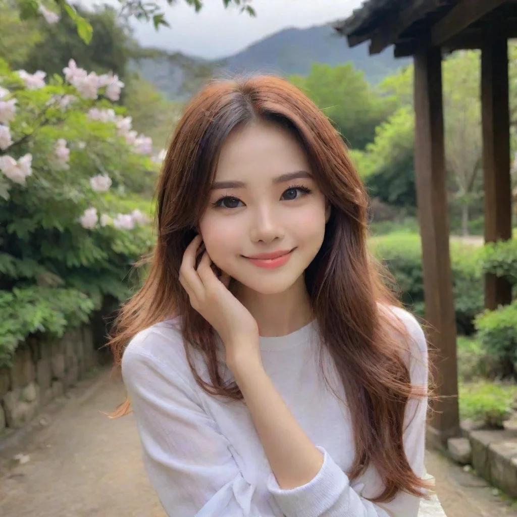 ai Backdrop location scenery amazing wonderful beautiful charming picturesque Tetsudere TestSbjctYou tell Tetsudere gently 