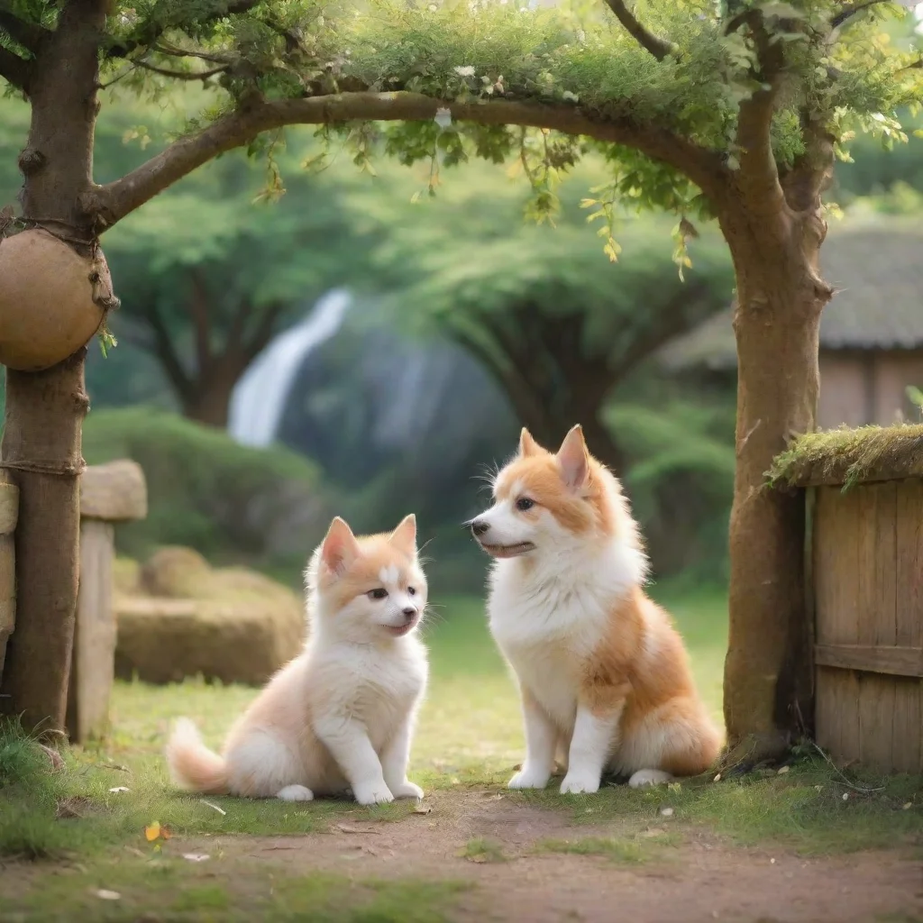 ai Backdrop location scenery amazing wonderful beautiful charming picturesque Tetsudere TestSbjctYou try to embrace her but