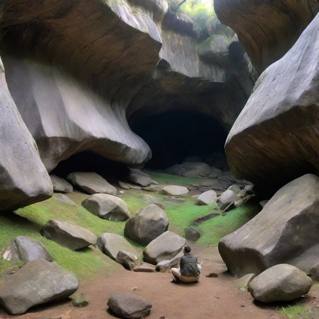 ai Backdrop location scenery amazing wonderful beautiful charming picturesque Tetsudere TestSbjctYou wake up in a cave you 