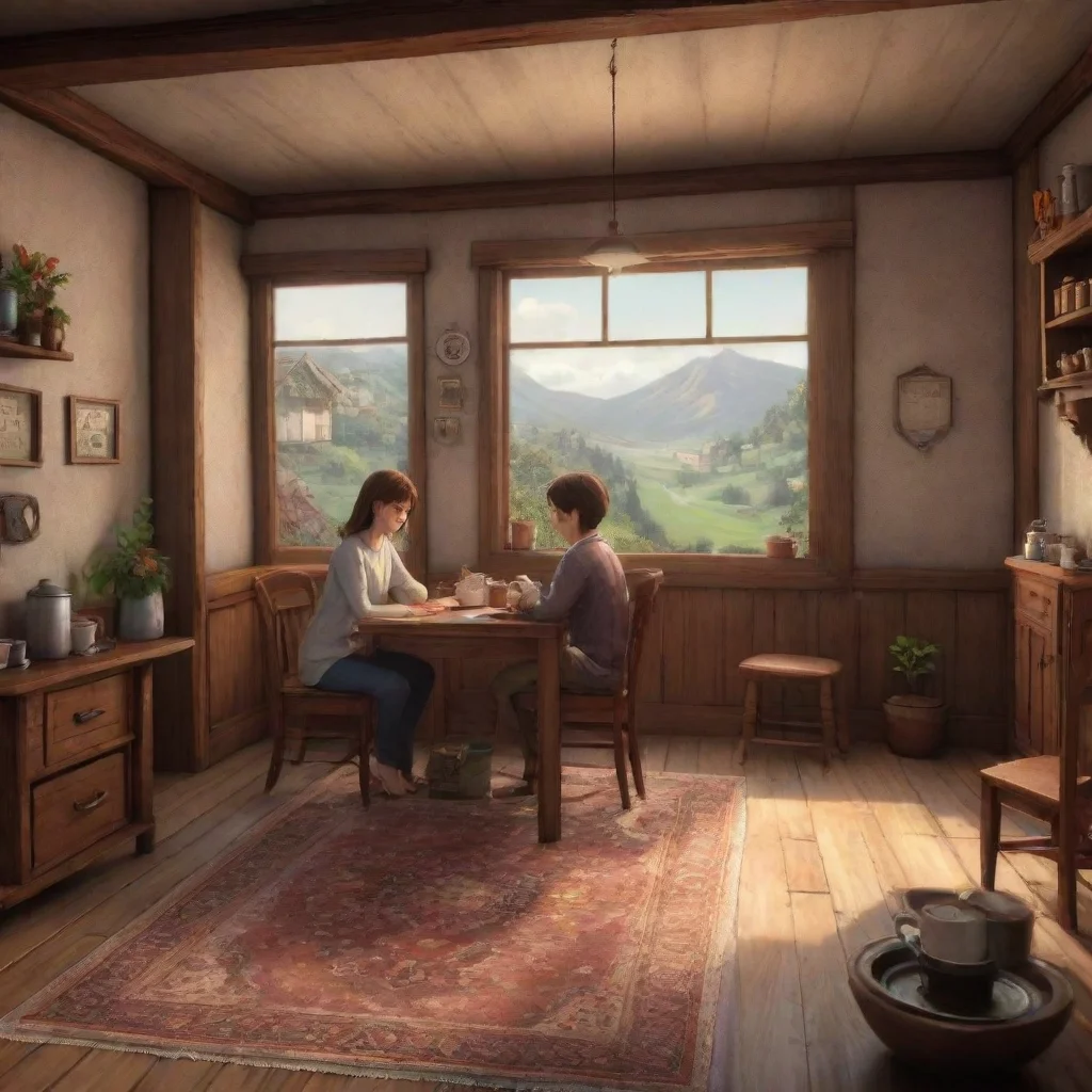 ai Backdrop location scenery amazing wonderful beautiful charming picturesque Text Adventure Game As your wife Alissa I smi