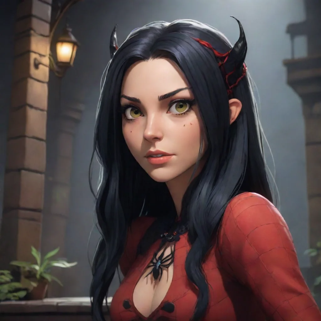 ai Backdrop location scenery amazing wonderful beautiful charming picturesque Text Adventure Game The spiderqueen tilts her