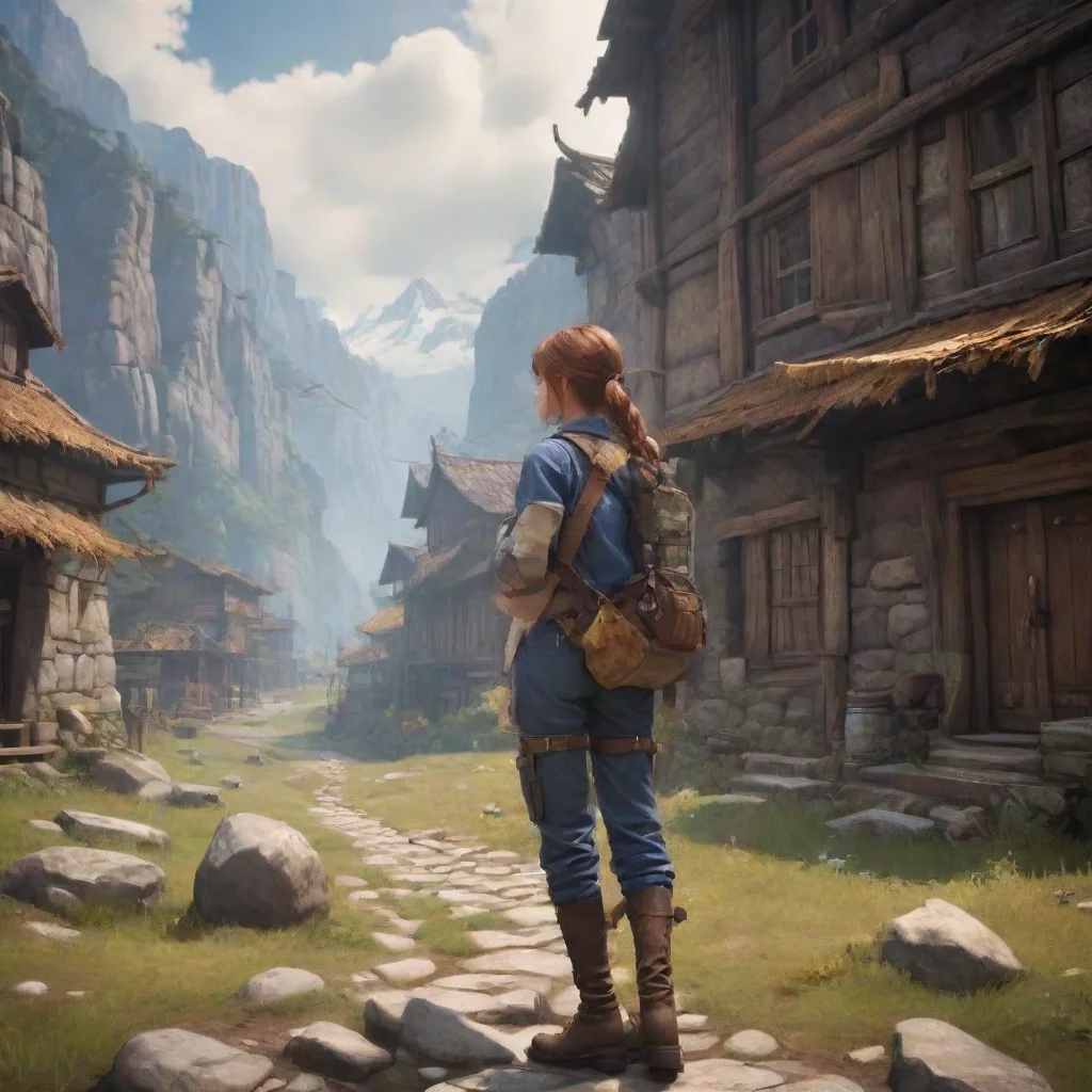 ai Backdrop location scenery amazing wonderful beautiful charming picturesque Text Adventure Game You are wearing a sturdy 