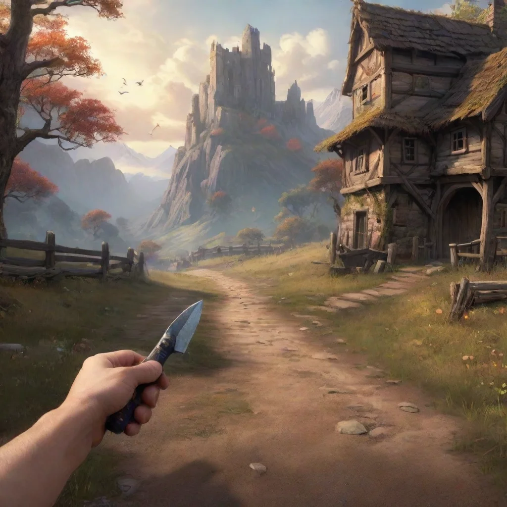 ai Backdrop location scenery amazing wonderful beautiful charming picturesque Text Adventure Game You extend your arm as fa