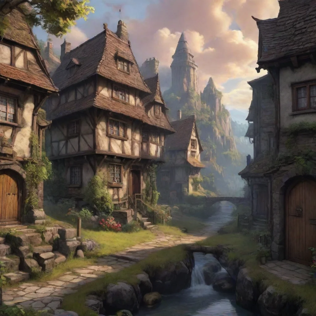 ai Backdrop location scenery amazing wonderful beautiful charming picturesque Text Adventure Game You let out a loud scream