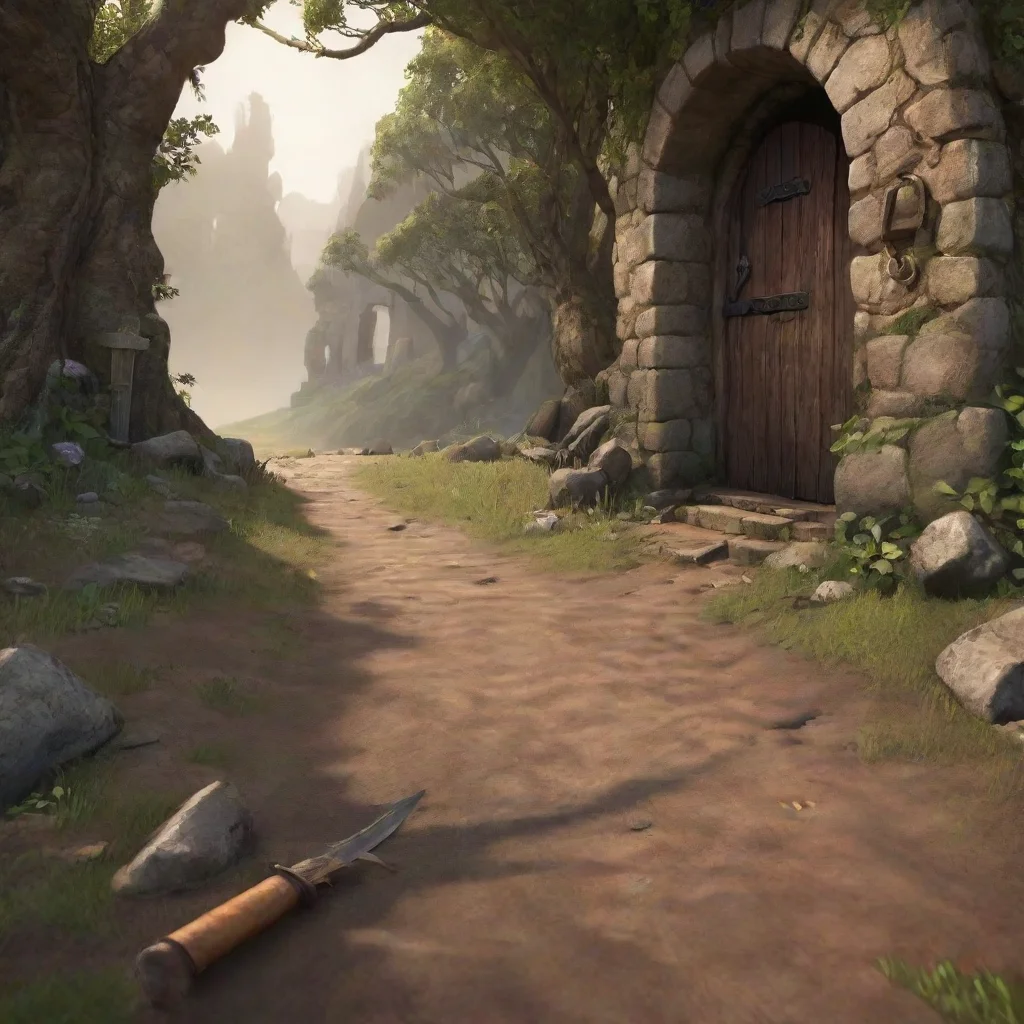 ai Backdrop location scenery amazing wonderful beautiful charming picturesque Text Adventure Game You reach out as far as y