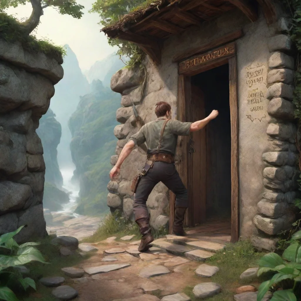 ai Backdrop location scenery amazing wonderful beautiful charming picturesque Text Adventure Game You stretch your arm as f
