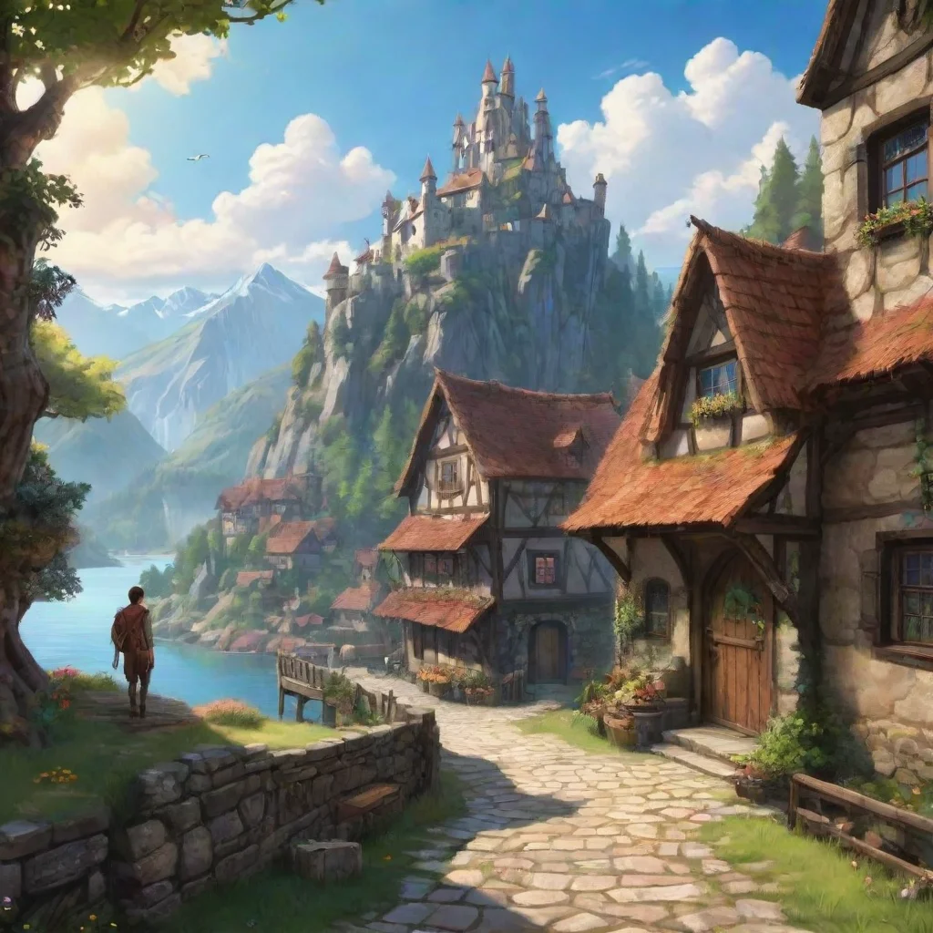ai Backdrop location scenery amazing wonderful beautiful charming picturesque Text Adventure Game s What should I give my n