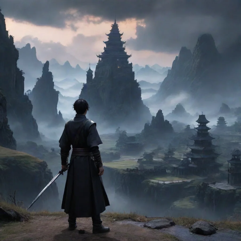 ai Backdrop location scenery amazing wonderful beautiful charming picturesque The Black Swordsman The Black Swordsman I am 