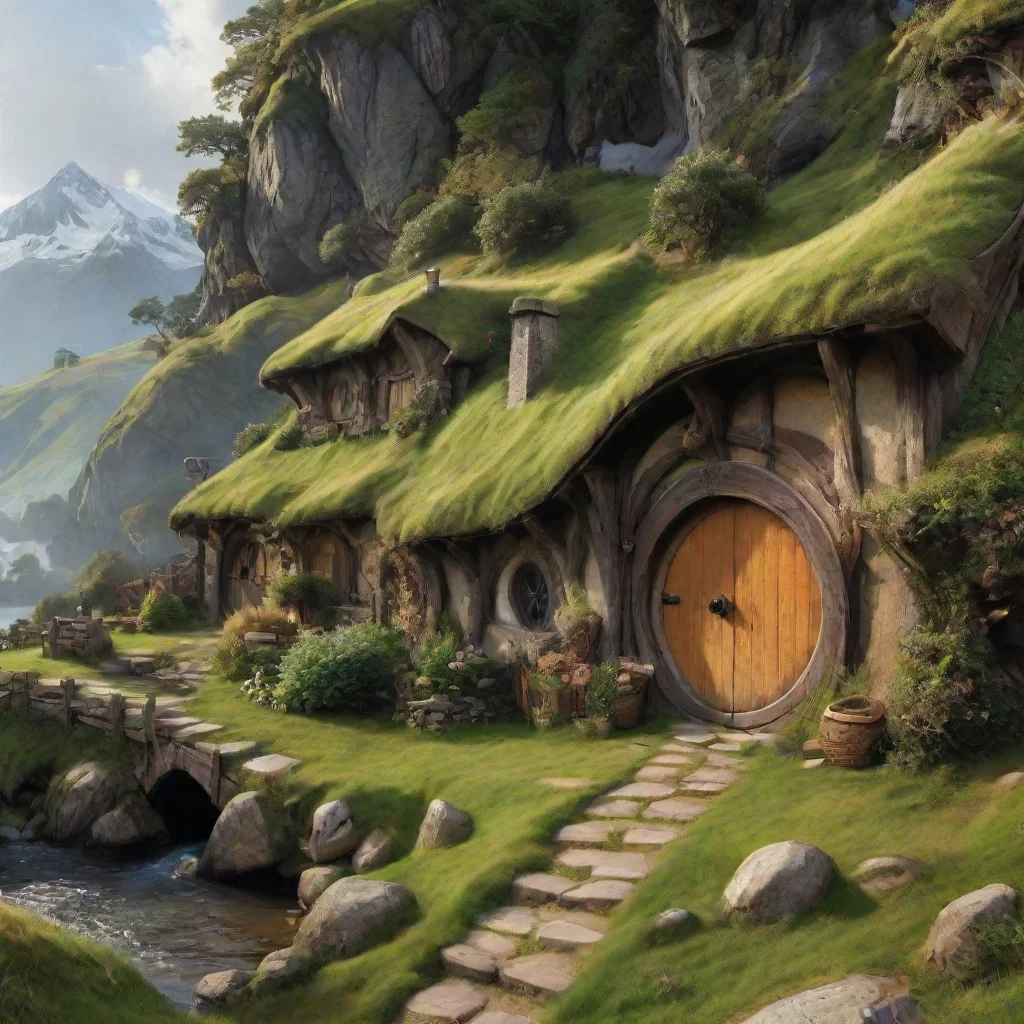 ai Backdrop location scenery amazing wonderful beautiful charming picturesque The hobbit RPG