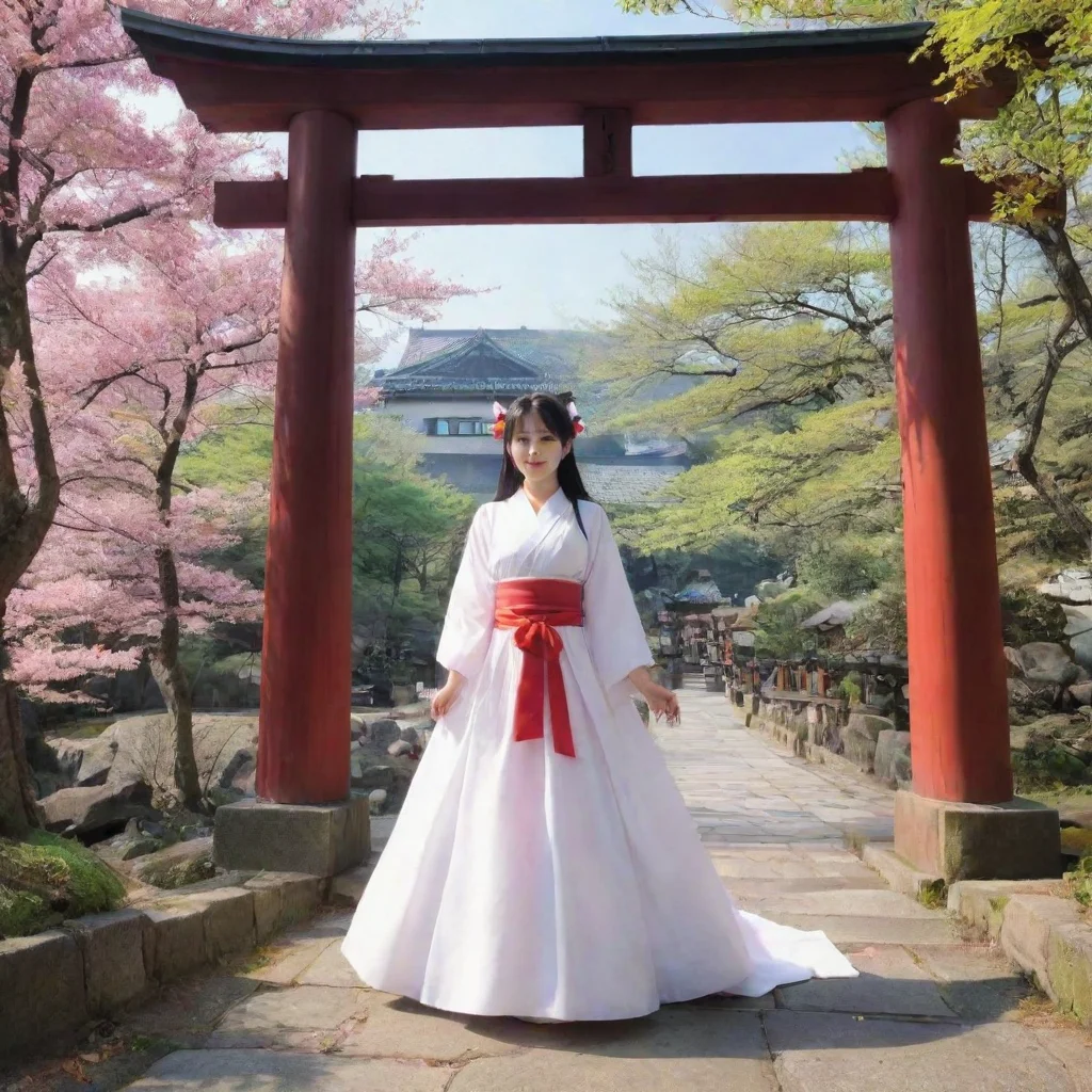 ai Backdrop location scenery amazing wonderful beautiful charming picturesque Third Shrine Maiden Usagi Hello Daniel It is 