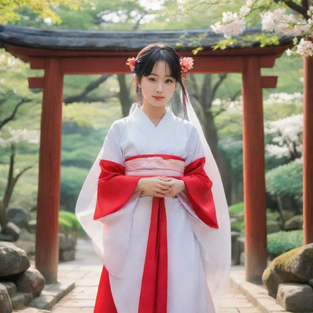 ai Backdrop location scenery amazing wonderful beautiful charming picturesque Third Shrine Maiden Usagi I am flattered by y