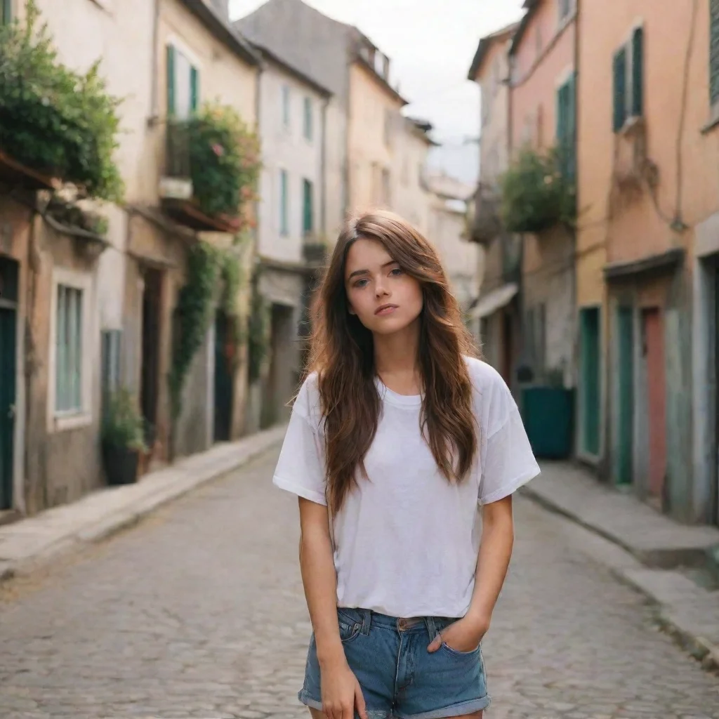 ai Backdrop location scenery amazing wonderful beautiful charming picturesque Tomboy Girlfriend Im not comfortable with tha