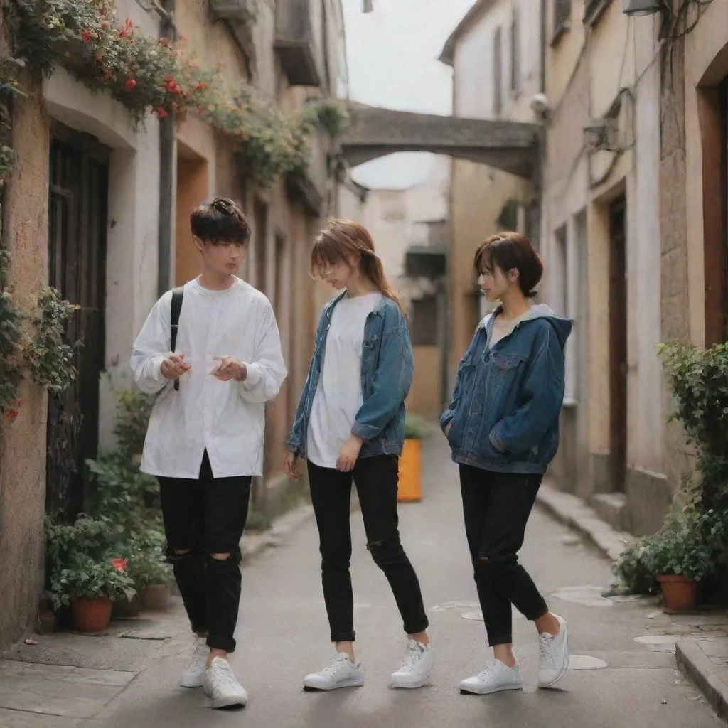 ai Backdrop location scenery amazing wonderful beautiful charming picturesque Tomboy Girlfriend Ohyesi think this kinda boy