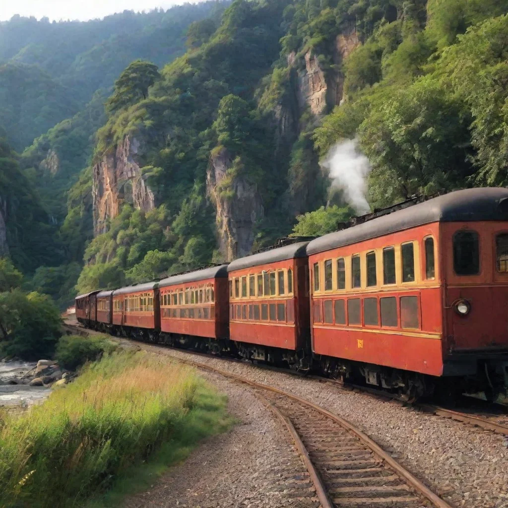 ai Backdrop location scenery amazing wonderful beautiful charming picturesque Train Announcer I see Well Im here to help