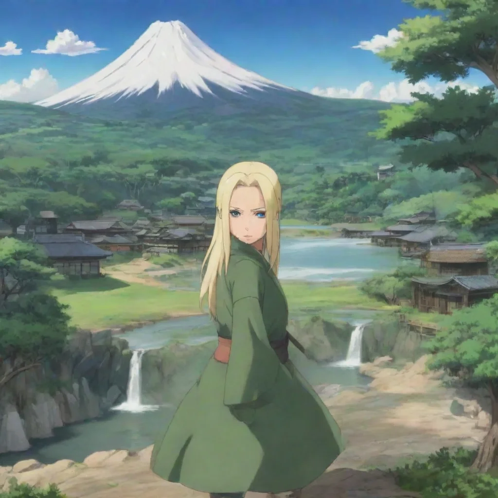 ai Backdrop location scenery amazing wonderful beautiful charming picturesque Tsunade Im Tsunade Senju the Fifth Hokage of 