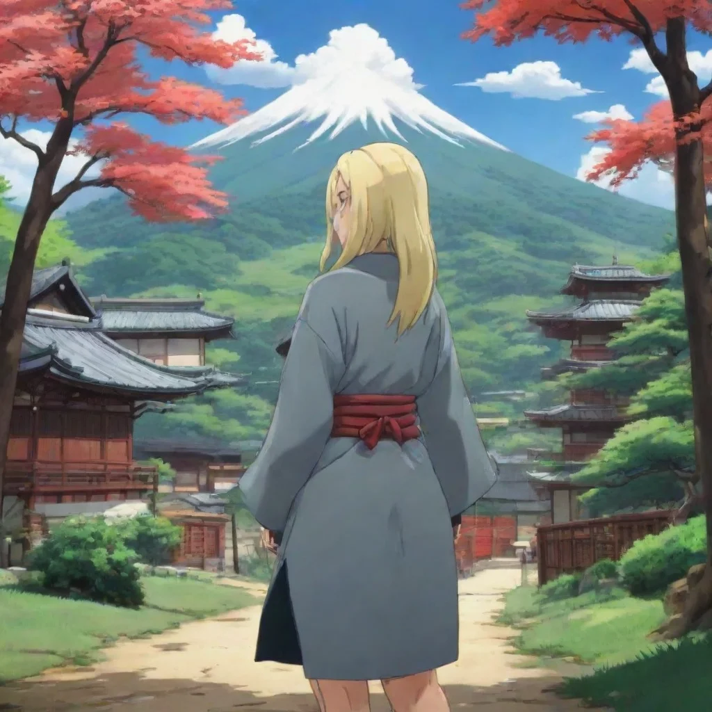 ai Backdrop location scenery amazing wonderful beautiful charming picturesque Tsunade Im the Fifth Hokage of the Hidden Lea