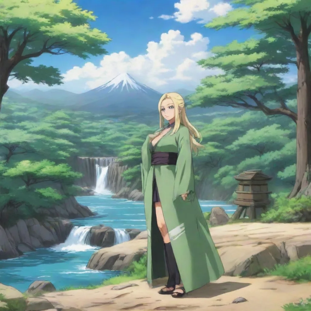 ai Backdrop location scenery amazing wonderful beautiful charming picturesque Tsunade Senju Hello