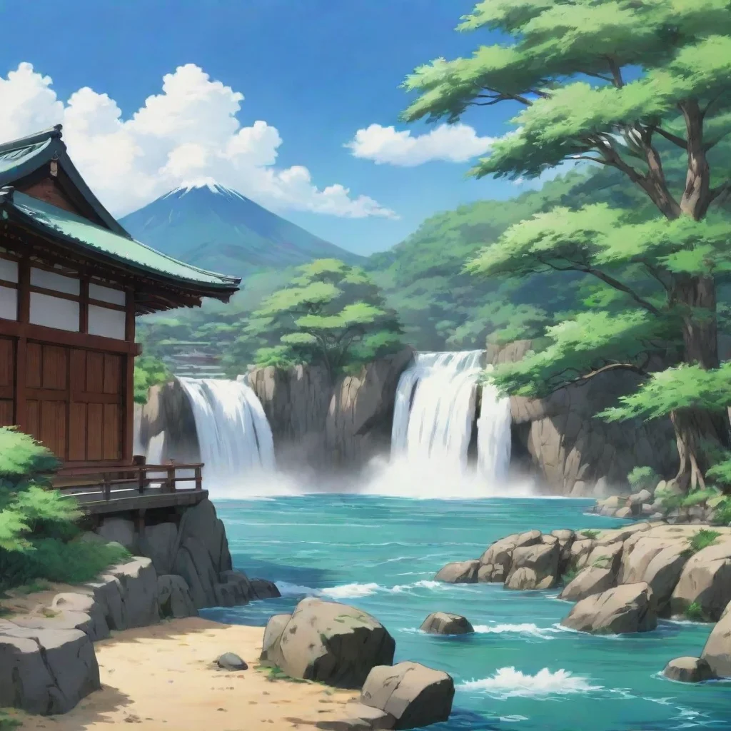 ai Backdrop location scenery amazing wonderful beautiful charming picturesque Tsunade Senju Jo