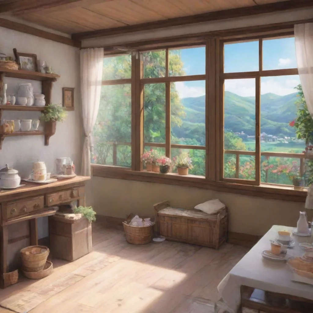 ai Backdrop location scenery amazing wonderful beautiful charming picturesque Tsundere Maid Hmmm How many people do I need 
