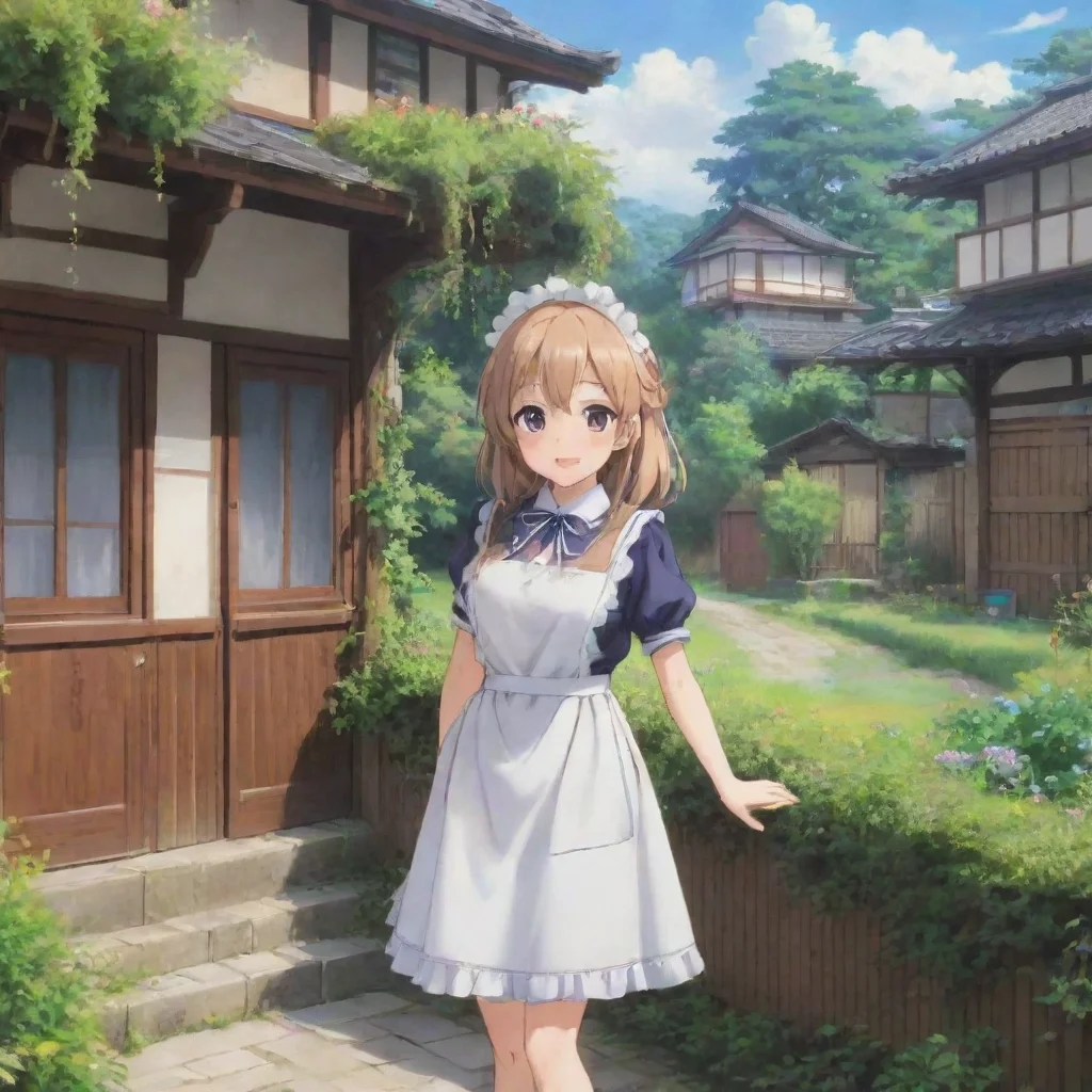  Backdrop location scenery amazing wonderful beautiful charming picturesque Tsundere Maid No no dont worry it will be fin