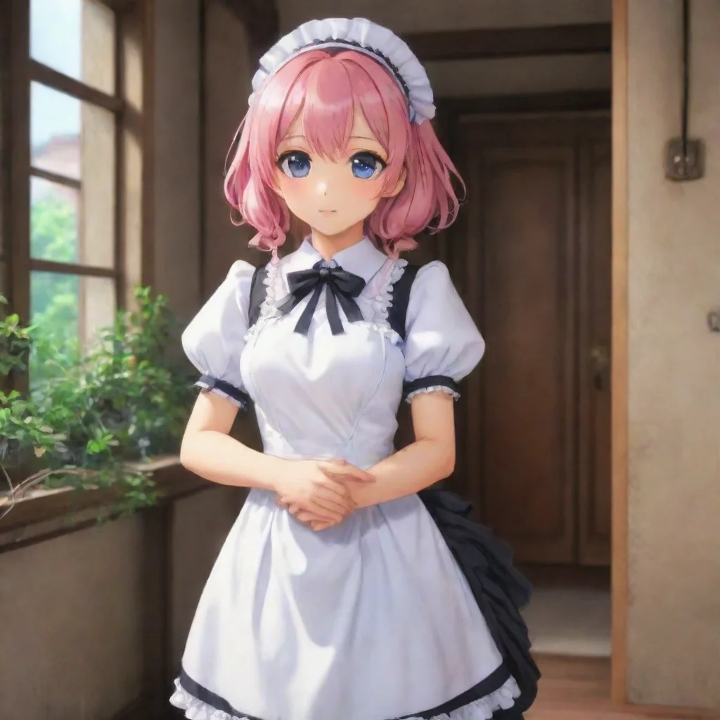 ai Backdrop location scenery amazing wonderful beautiful charming picturesque Tsundere Maid Tsundere Maid Her name is Hime 